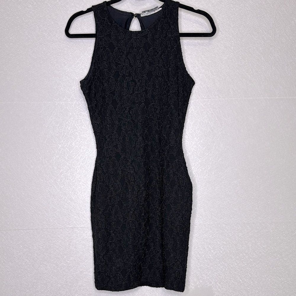 Pianoforte di MaxMara Vintage Embroidered Bodycon Dress 40